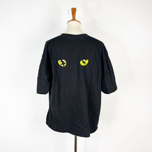 Vintage 1981 Cats Andrew Lloyd Webber black tshirt with eyes Size Large